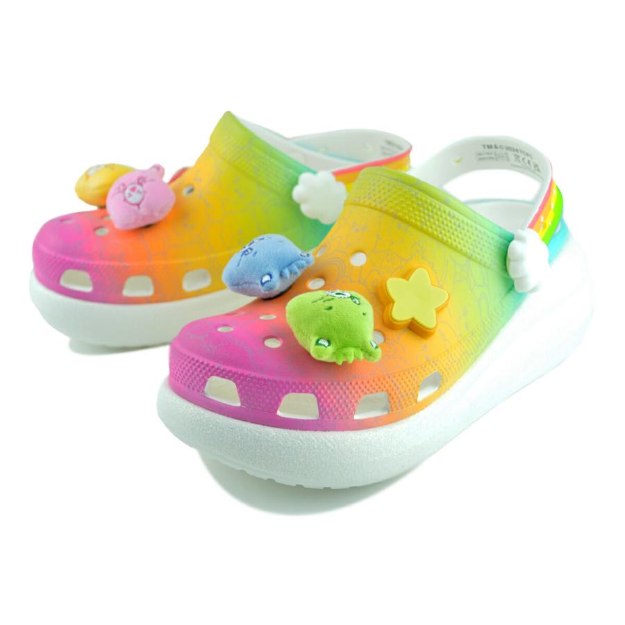 crocs（クロックス） ケアベア クラッシュ クロッグ ホワイト ブラン