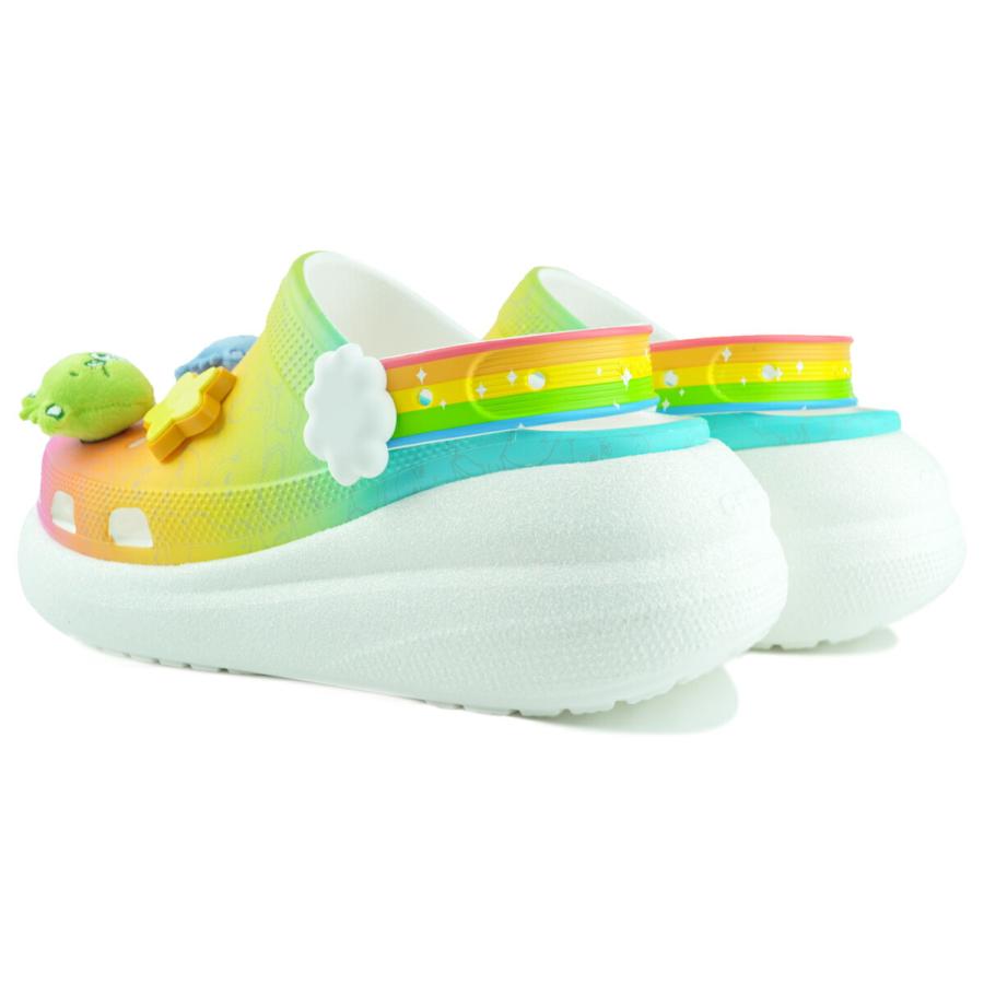 crocs（クロックス） ケアベア クラッシュ クロッグ ホワイト ブラン