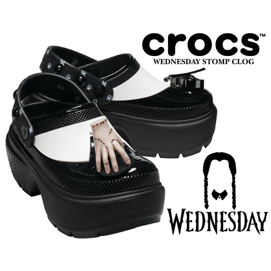 crocs クロックス ウェンズデー ストンプ クロッグ WEDNESDAY crocs クロックス ウェンズデー ストンプ クロッグ WEDNESDAY