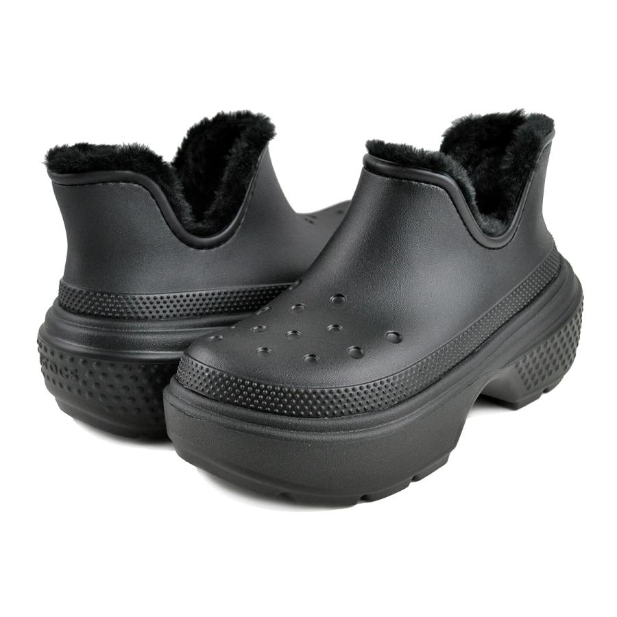 【新品タグ付】crocs クロックス ストンプ ラインド ブーツ 23cm crocs（クロックス） ストンプ ラインド ブーツ crocs STOMP LINED