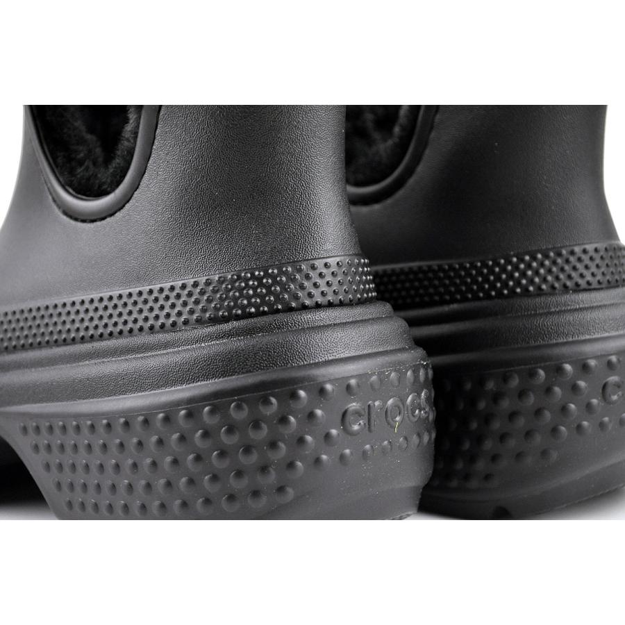 【新品タグ付】crocs クロックス ストンプ ラインド ブーツ 23cm crocs クロックス ストンプ ラインド ブーツ STOMP LINED SHORTY BOOT