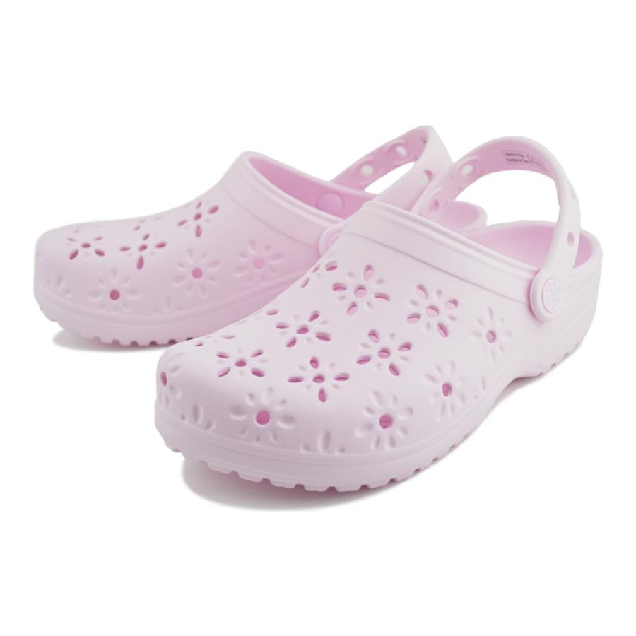 crocs（クロックス） クラシック フローラルカットアウト クロッグ