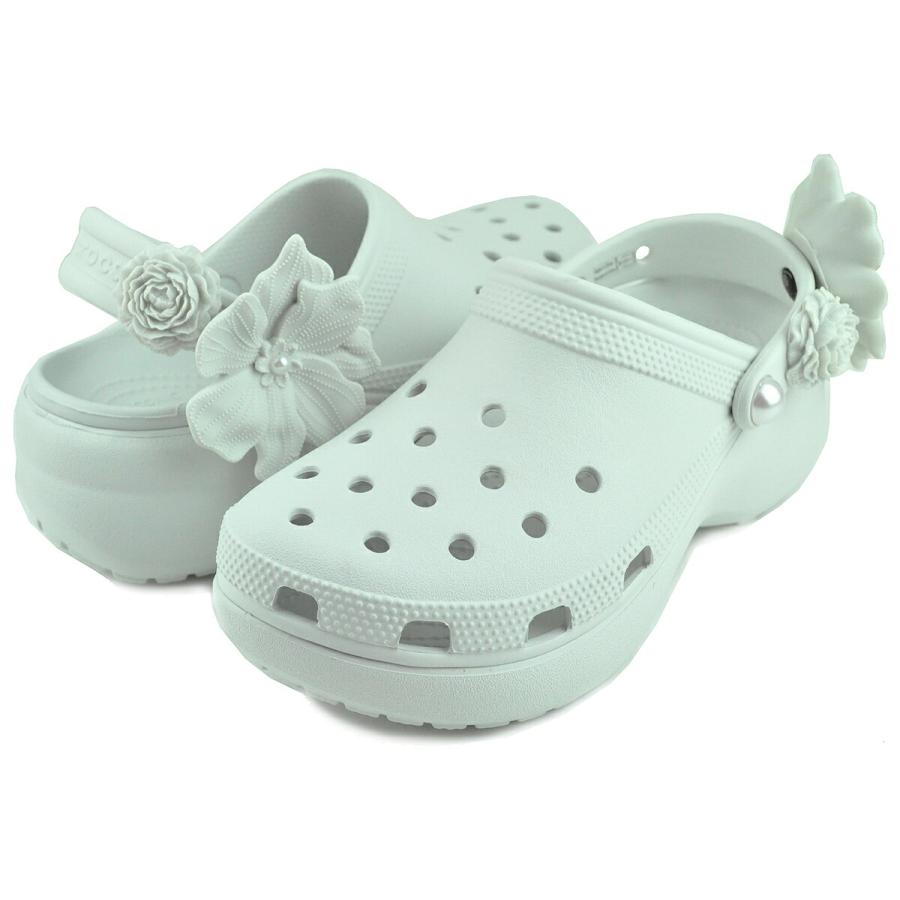 crocs クロックス クラシック プラットフォーム ブーケ クロッグ