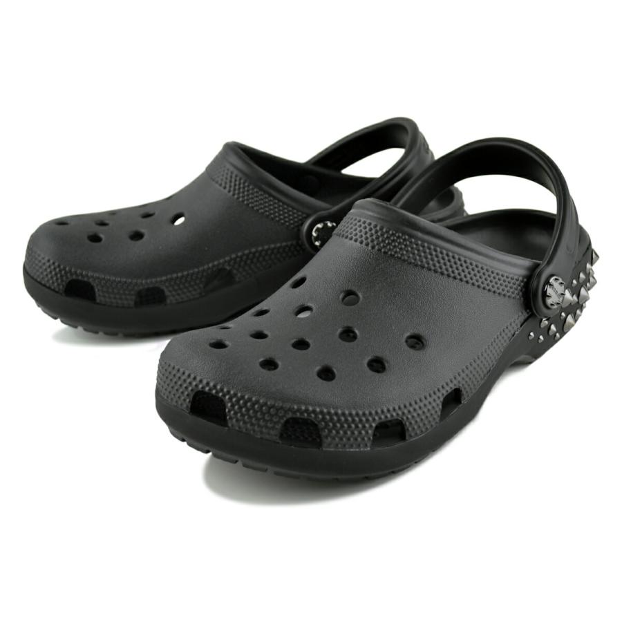 crocs（クロックス） クラシック スタッズ クロッグ ブラック crocs