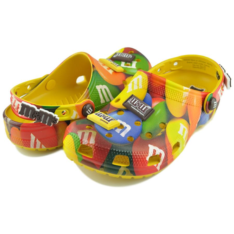 M&M's 金色3．2g 公式コレクション crocs（クロックス） エムアンドエムズ クラシック クロッグ サン