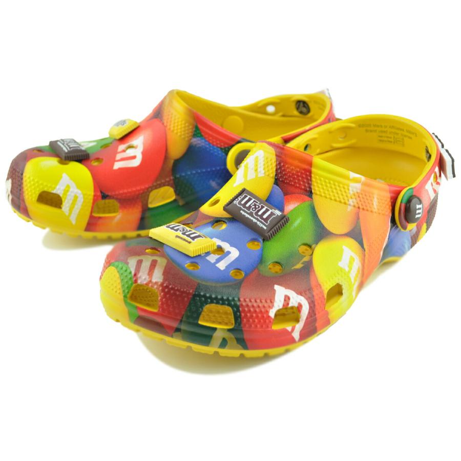 M&M's 金色3．2g 公式コレクション crocs（クロックス） エムアンドエムズ クラシック クロッグ サン