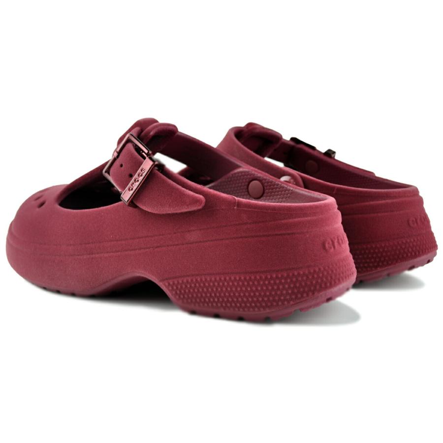 crocs（クロックス） クラシック メリージェーン ベルベット クロッグ