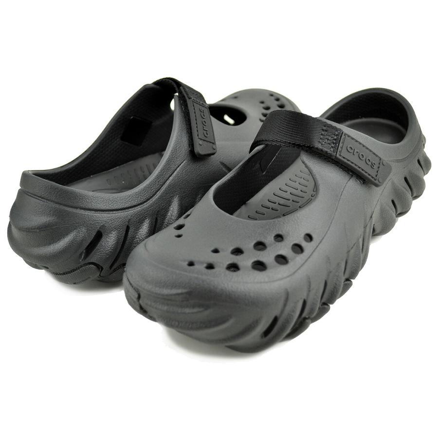 crocs（クロックス） エコー メリージェーン クロッグ ブラック crocs