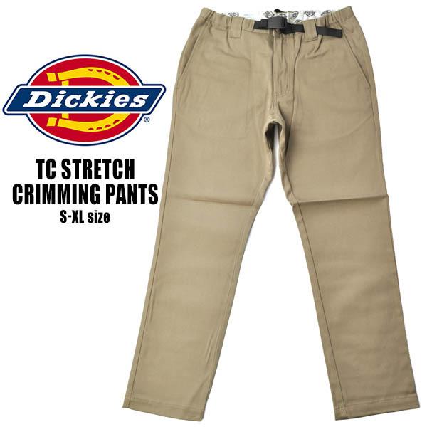 ディッキーズ イージーパンツ Dickies TC Stretch CRIMMING PANTS ARMY CHINO(AC) 211m40m101-ac ベージュ クライミングパンツ チノパン BEIGE｜ltd-online