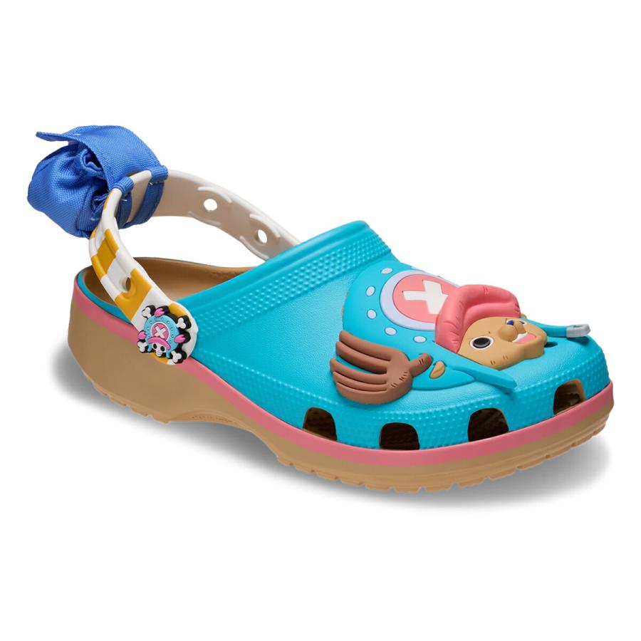 クロックス ワンピース チョッパー クラシック クロッグ キッズ マルチ crocs ONE PIECE CHOPPER CLASSIC CLOG K 212795-90hの画像