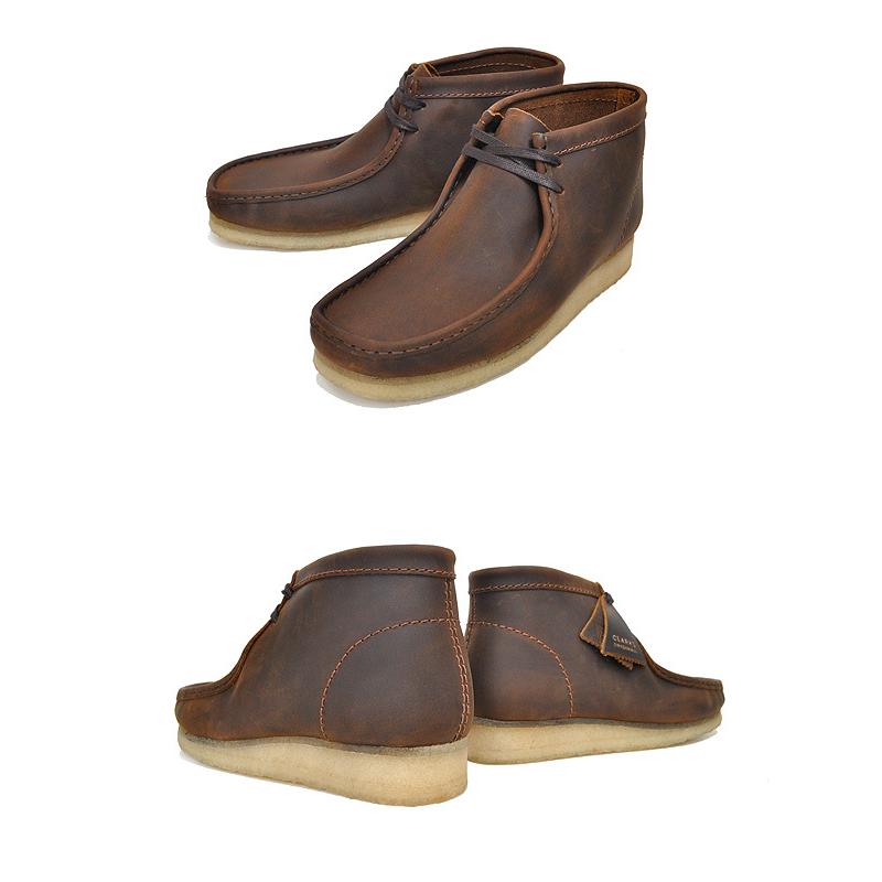 Clarks クラークス ワラビー ブーツ ビーズワックス レザー Clarks クラークス ワラビー ブーツ ビーズワックス レザー