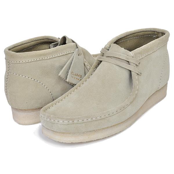 クラークス ウィメンズ ワラビーブーツ CLARKS W WALLABEE BOOT MAPLE SUEDE 26155520 メープル スウェード ベージュ レディース シューズ｜ltd-online｜02