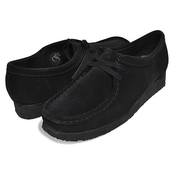 クラークス ウィメンズ ワラビー CLARKS W WALLABEE BLACK SUEDE 26155522 ブラック スウェード レディース スエード｜ltd-online｜02