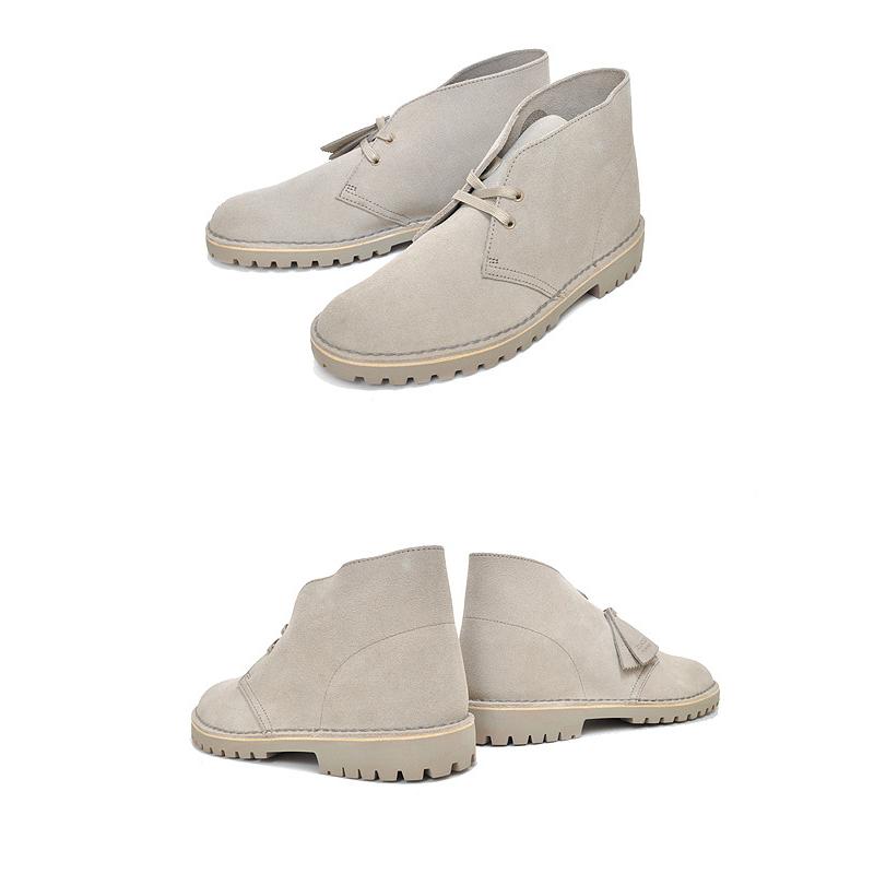 クラークス デザートロック CLARKS DESERT ROCK SAND SUEDE 26162704 FIT G サンド スエード コマンドソール ブーツ Desert Trooper｜ltd-online｜03