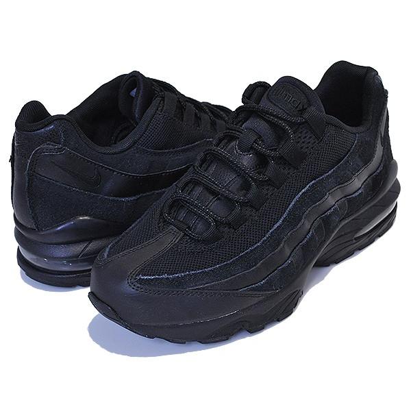 ナイキ エアマックス 95 GS NIKE AIR MAX 95(GS) TRIPLE BLACK black/black-black 307565-055 スニーカー レディース ウィメンズ ガールズ ブラック｜ltd-online｜02