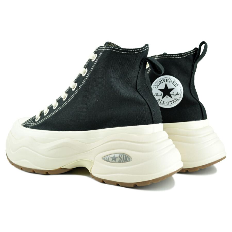 converse コンバース ALL STAR SURGETRAINER HI レディーススニーカー ハイカット 厚底(オールスターサージトレーナーHI) 31314831 ブラック CONVERSE（コンバース） オールスター サージトレーナー ハイ ブラック