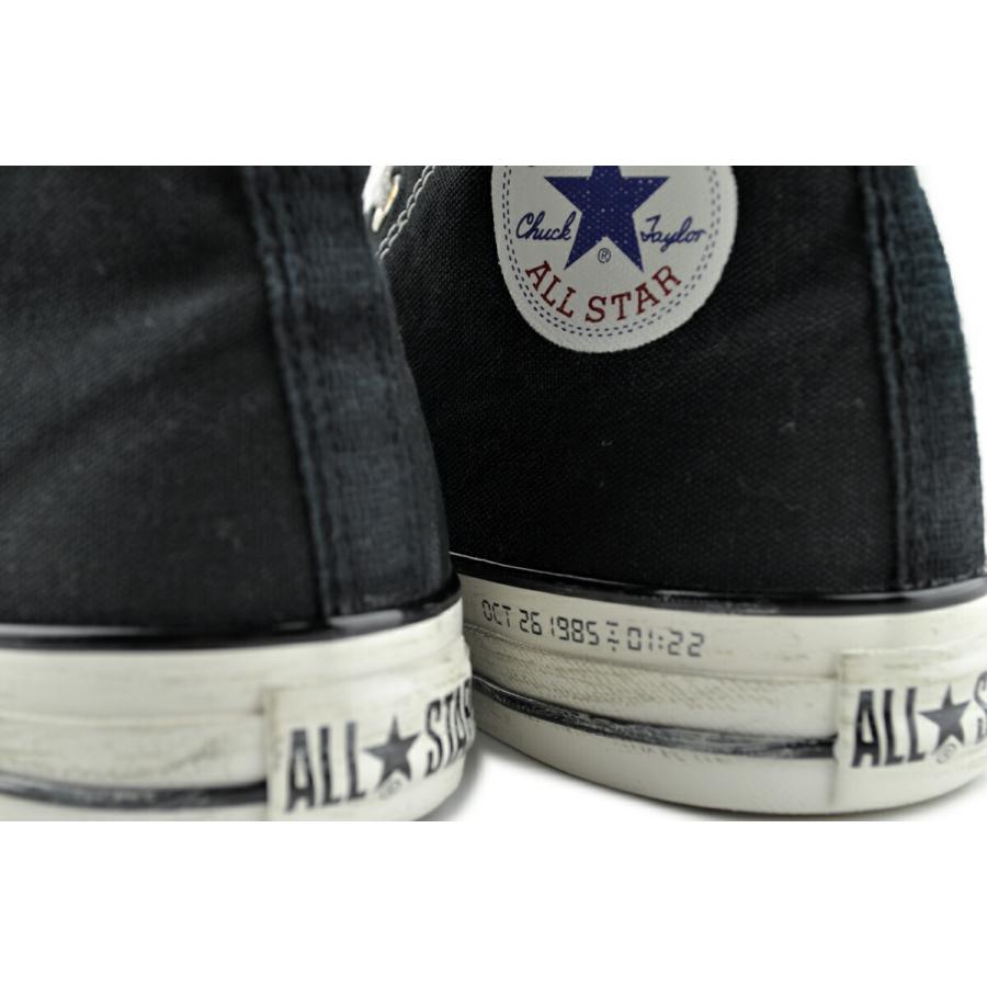 CONVERSE（コンバース） オールスター エイジド MT HI バック・トゥ・ザ・フューチャー ブラック CONVERSE ALL ...