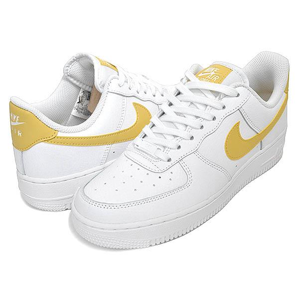 2022年春夏新作♪ NIKE【ナイキ】 WMNS AIR FORCE 1 ’07 ウィメンズ エア フォース 1 ’07 【315115-170】 ホワイト/サターンゴールド エア フォース 1 ナイキ ウィメンズ エアフォース ロー 07 NIKE WMNS