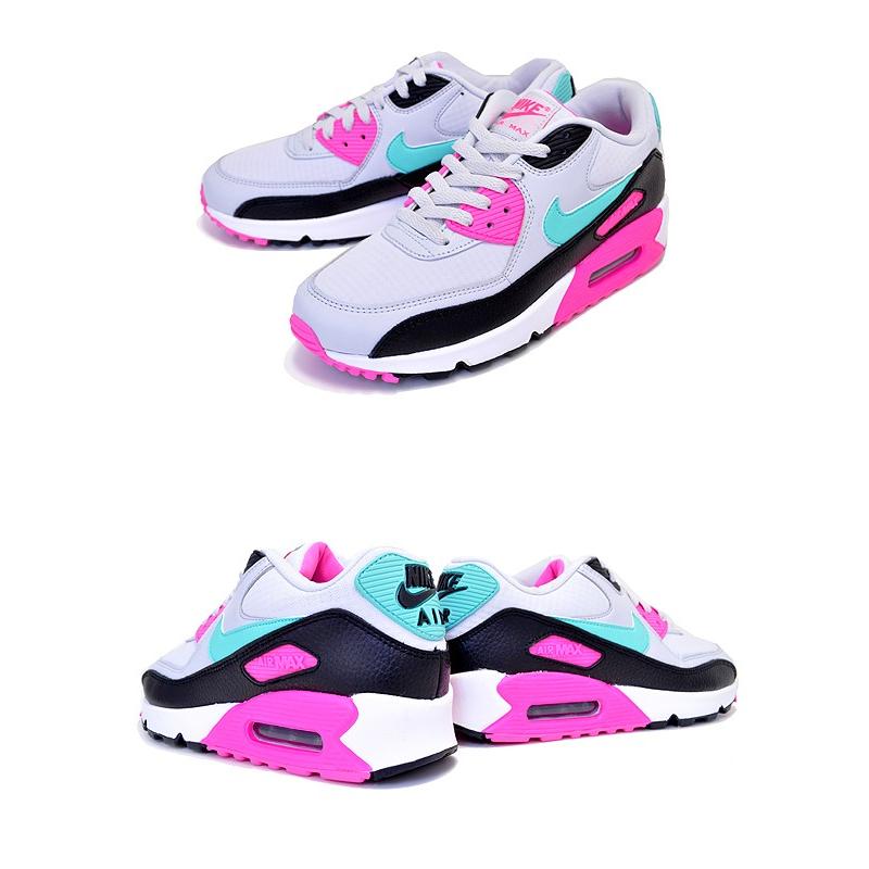 ナイキ ウィメンズ エアマックス 90 Nike Wmns Air Max 90 Pure Platinum Aurora Green 065 レディース スニーカー グレー ピンク グリーン 065 Ltd Online 通販 Yahoo ショッピング