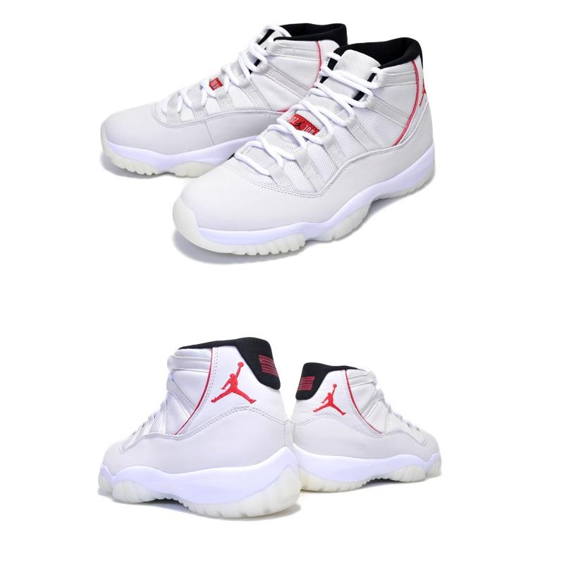 Retro 11 shop platinum sail red
