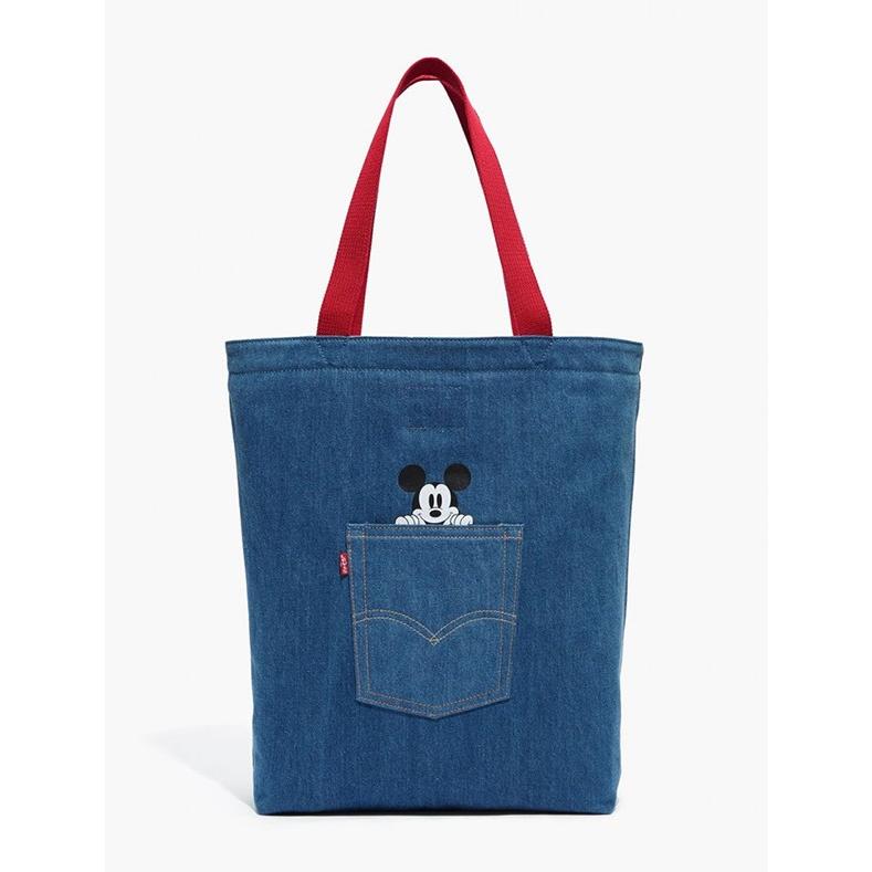 レクサス　デニム　トートバック　ブルー　ミッキー Levi's（リーバイス） ミッキー デニムトートバッグ LEVIS MICKEY
