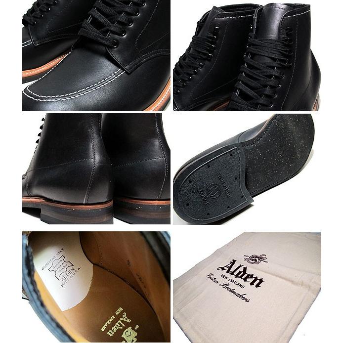 ALDEN（オールデン） インディーブーツ 401 Indy Boots Black CHRMXL