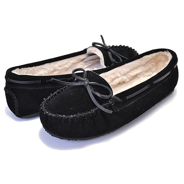 3つまとめ売りMINNETONKA ミネトンカ キャリー ブラック　25cm Minnetonka（ミネトンカ） キャリー スリッパー MINNETONKA CALLY
