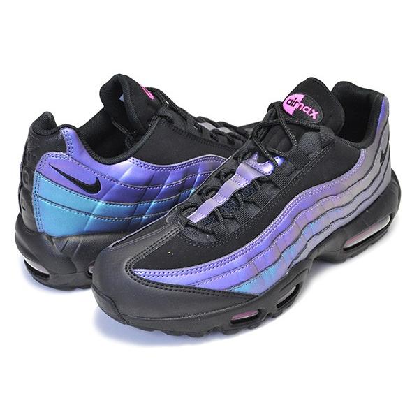 ナイキ エアマックス 95 プレミアム Nike Air Max 95 Premium Throwback Future Black Black Laser Fuchsia 538416