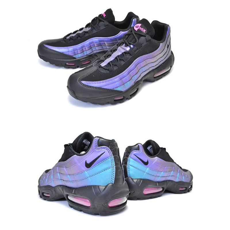 ナイキ エアマックス 95 プレミアム NIKE AIR MAX 95 PREMIUM THROWBACK FUTURE  black/black-laser fuchsia 538416-021 スニーカー エア マックス 95 PRM