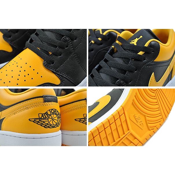 ナイキ エアジョーダン 1 ロー NIKE AIR JORDAN 1 LOW black/yellow ochre-white 553558-072 スニーカー イエローオークル ブラック AJ1｜ltd-online｜04