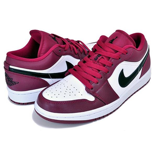 Jordan NIKE AIR JORDAN 1 LOW noble red/black-white 553558-604  