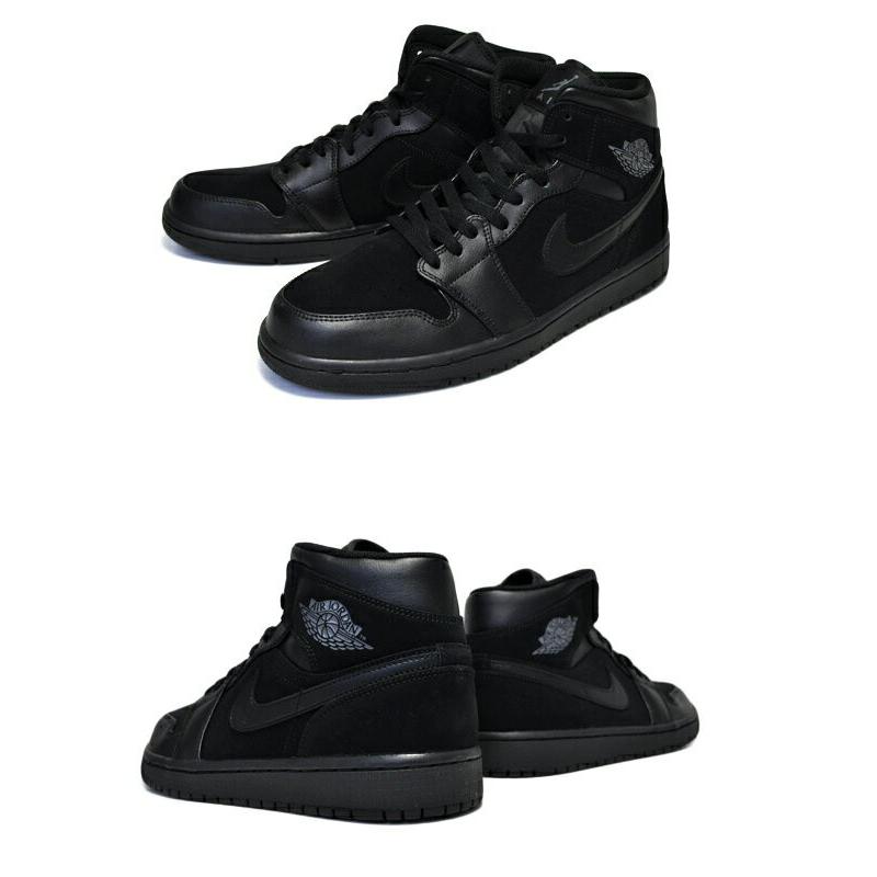 Jordan ナイキ NIKE エアジョーダン 1 ミッド AIR JORDAN MID black