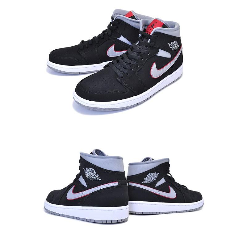 Jordan ナイキ エアジョーダン 1 ミッド NIKE AIR JORDAN MID black 