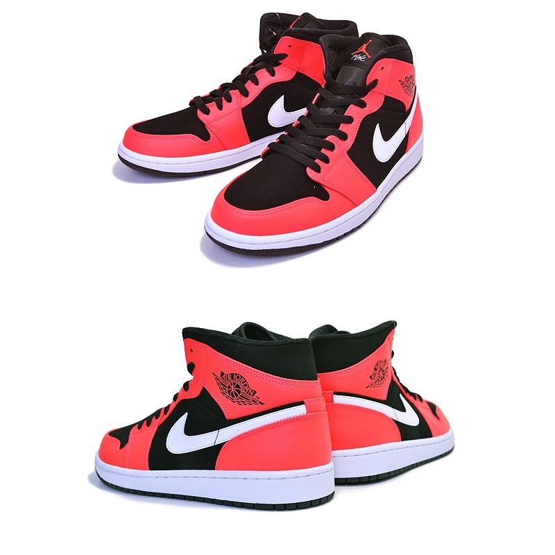 NIKE ナイキ エアジョーダン1 ミッド インフラレッド 楽天市場】ナイキ エア ジョーダン 1 ミッド SE GS NIKE J AIR