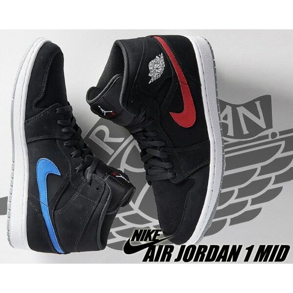 Jordan ナイキ エアジョーダン 1 ミッド NIKE AIR JORDAN MID black