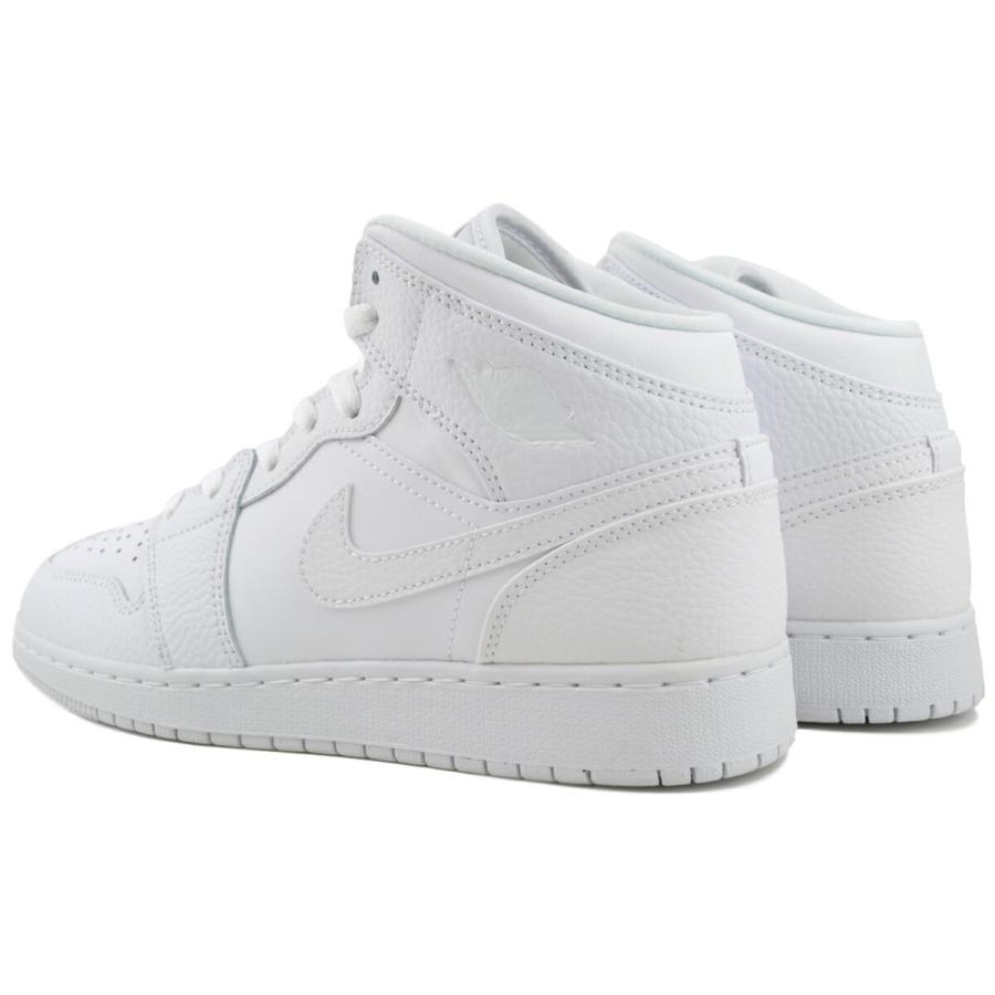 エア ジョーダン 1 ナイキ MID GS ホワイト NIKE AIR JORDAN 1MID(GS