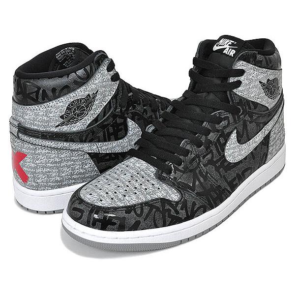 ナイキ エアジョーダン 1 レトロ ハイ OG NIKE AIR JORDAN 1 RETRO HI OG REBELLIONAIRE black/white-particle grey 555088-036 AJ1 HIGH リベリオネア｜ltd-online｜02