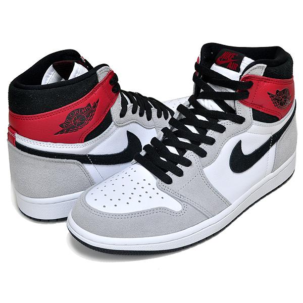Jordan NIKE AIR JORDAN 1 RETRO HI OG white/black-lt smoke grey