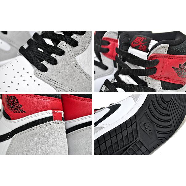 Jordan NIKE AIR JORDAN 1 RETRO HI OG white/black-lt smoke grey