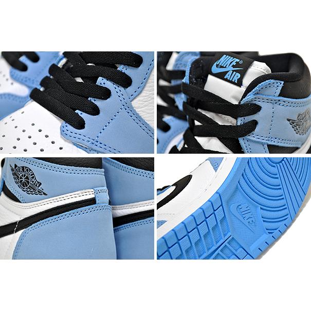 NIKE AIR JORDAN 1 HIGH OG UNIVERSITY BLUE white/black-university blue ナイキ エアジョーダン 1 ハイ OG 555088-134 AJ1 スニーカー ユニバーシティ ブルー｜ltd-online｜04