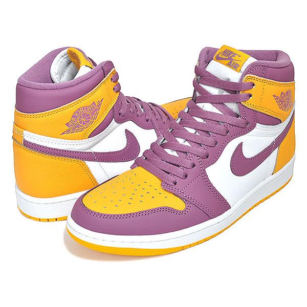 ナイキ エアジョーダン 1 レトロ ハイ オージー NIKE AIR JORDAN 1 HIGH OG university gold/light bordeaux 555088-706 BROTHERHOOD AJ1OG ブラザーフッド｜ltd-online｜02