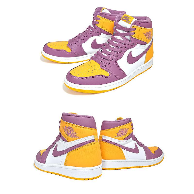 ナイキ エアジョーダン 1 レトロ ハイ オージー NIKE AIR JORDAN 1 HIGH OG university gold/light bordeaux 555088-706 BROTHERHOOD AJ1OG ブラザーフッド｜ltd-online｜03