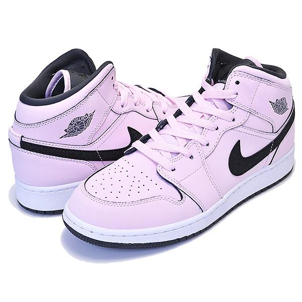 シューズ(女性用) NikeGS Air Jordan 1 Mid Pink 楽天市場】【お取り寄せ商品】NIKE GS AIR JORDAN 1 MID MEDIUM