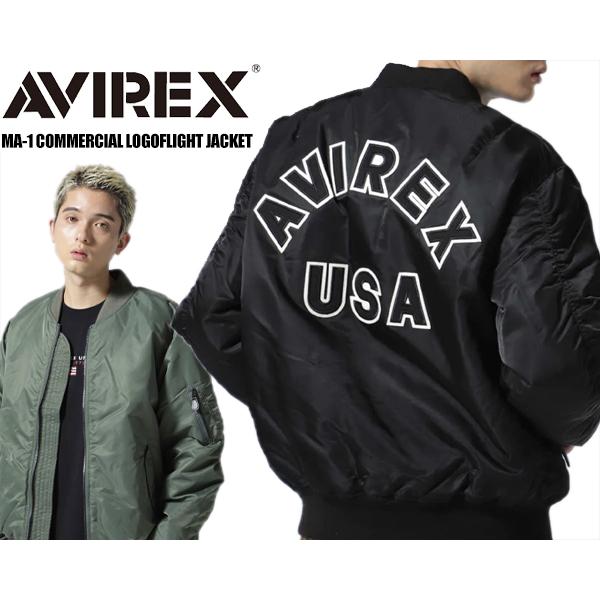 AVIREX（アヴィレックス） MA-1 コマーシャル ロゴフライト AVIREX MA
