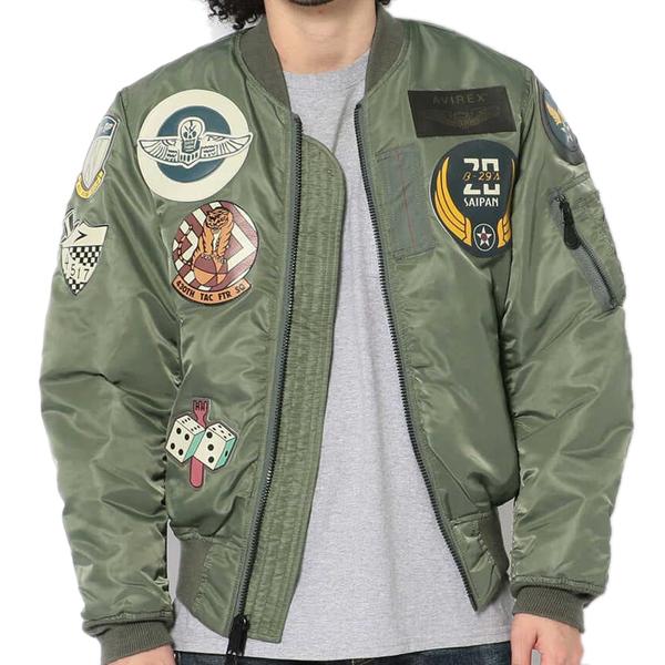 楽天市場】【ポイント10倍】AVIREX アヴィレックス MA-1 TOP GUN MA-1