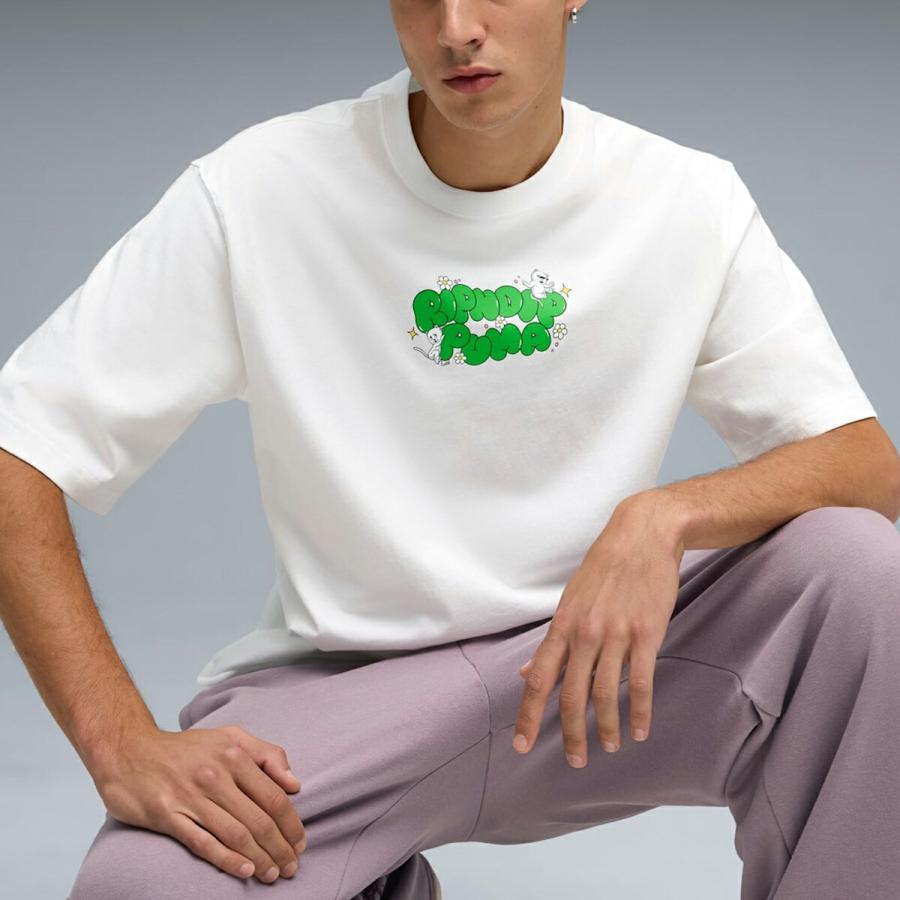 PUMA（プーマ） リップンディップ ボクシー グラフィック ティー