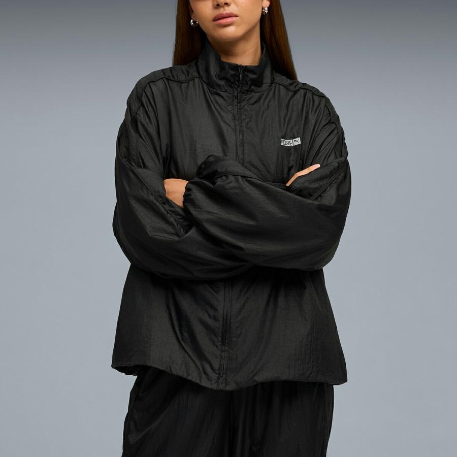 PUMA（プーマ） ブラックピンク ロゼ × T7 オーバーサイズ トラック