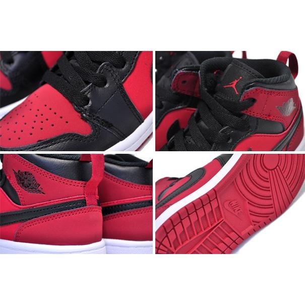 Jordan ナイキ ジョーダン 1 キッズ NIKE JORDAN MID(PS) gym red