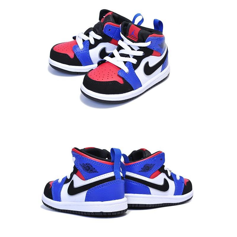 NIKE（ナイキ） ジョーダン 1 キッズ NIKE JORDAN 1 MID(TD) TOP3