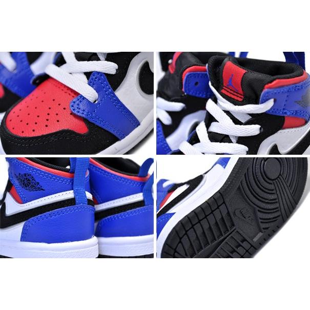 NIKE（ナイキ） ジョーダン 1 キッズ NIKE JORDAN 1 MID(TD) TOP3